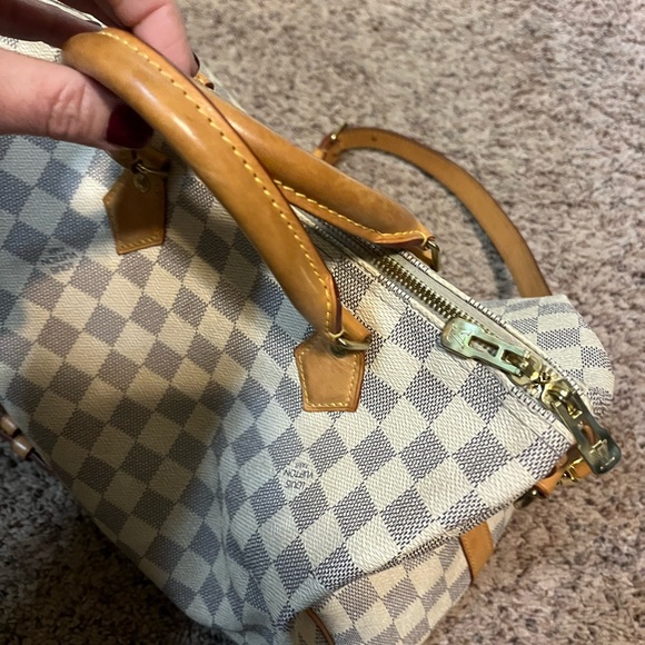 Louis Vuitton Damier Azur bandouliere speedy 30 - Picture 15 of 15
